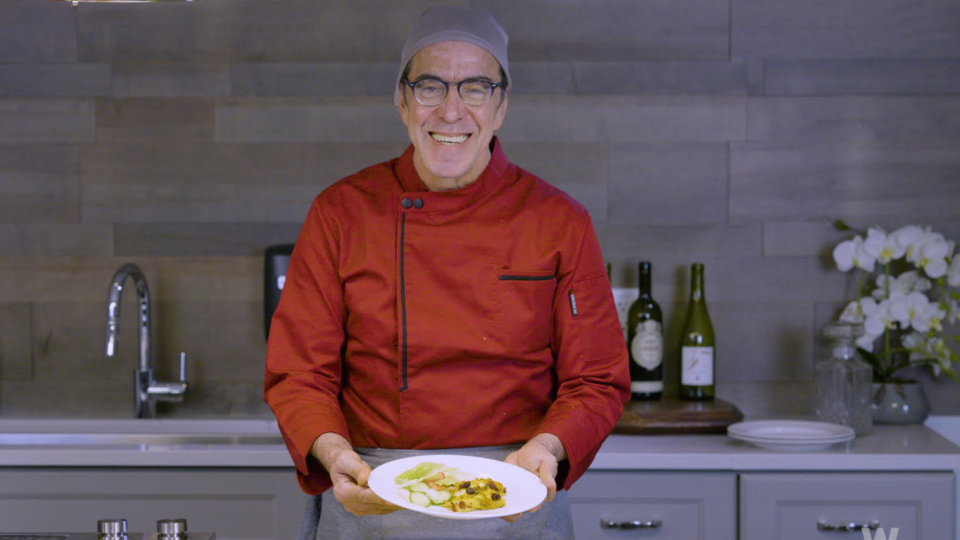 WebOuest Bon Appétit! avec Walter Chizzini : Salade de lentilles béluga et crevettes