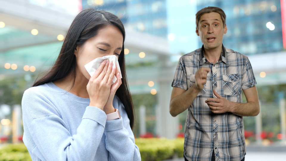 WebOuest Science insolite : Des baisers pour atténuer les allergies?