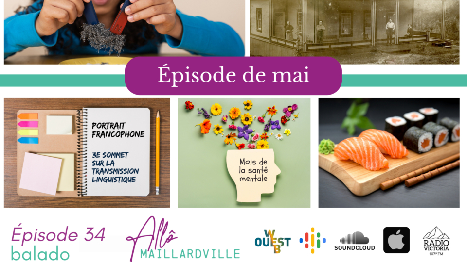 WebOuest Épisode 34 – Histoire, science, sushis, francophonie et santé mentale